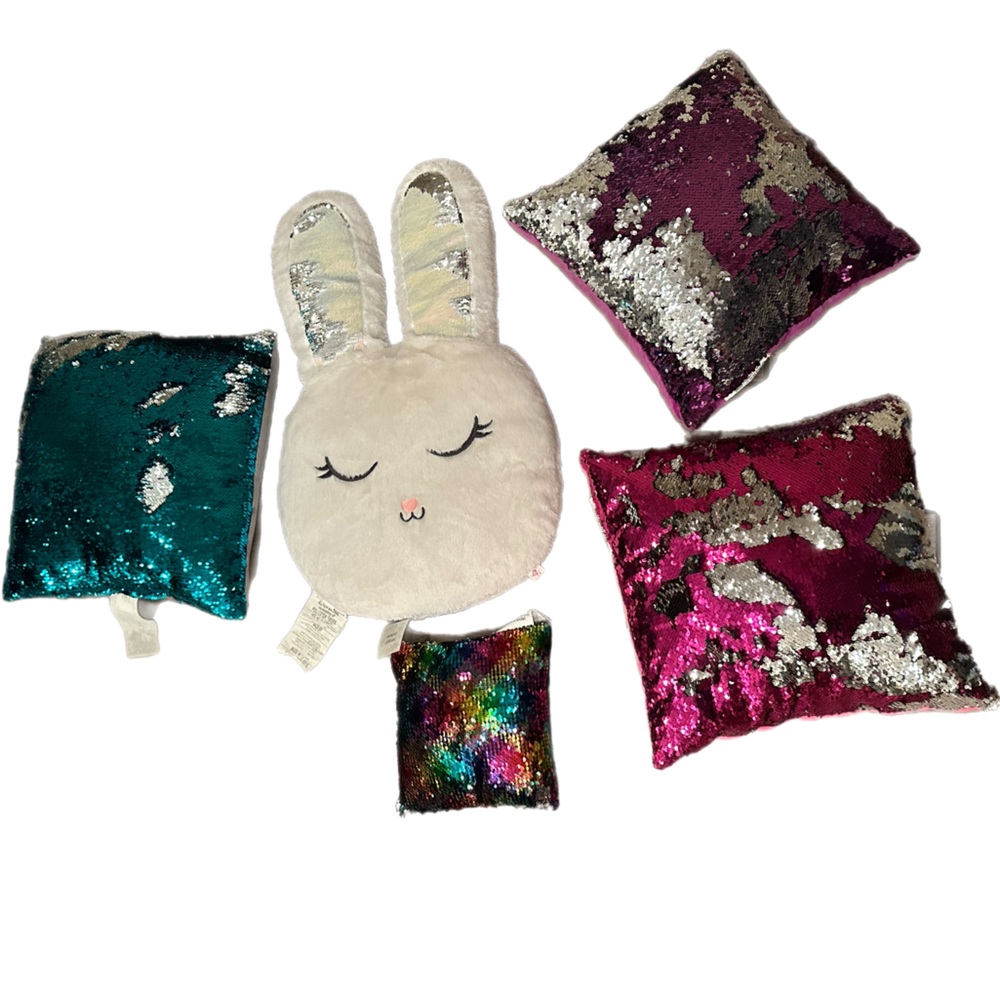 Flippy Sequin Pillow lot